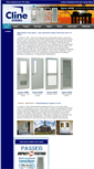 Mobile Screenshot of clinedoors.com